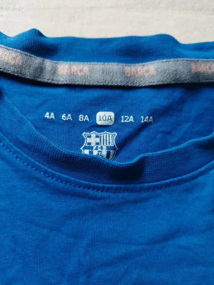T-shirt Barça 10 ans - photo numéro 3