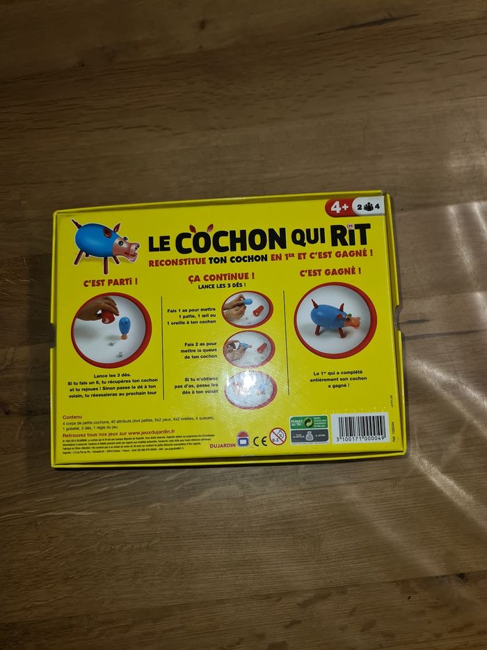 Jeu de société Le Cochon Qui Rit des éditions Dujardin, - photo numéro 3