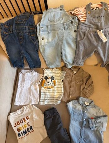 Lot vêtements garçon 6 mois - 9 articles
