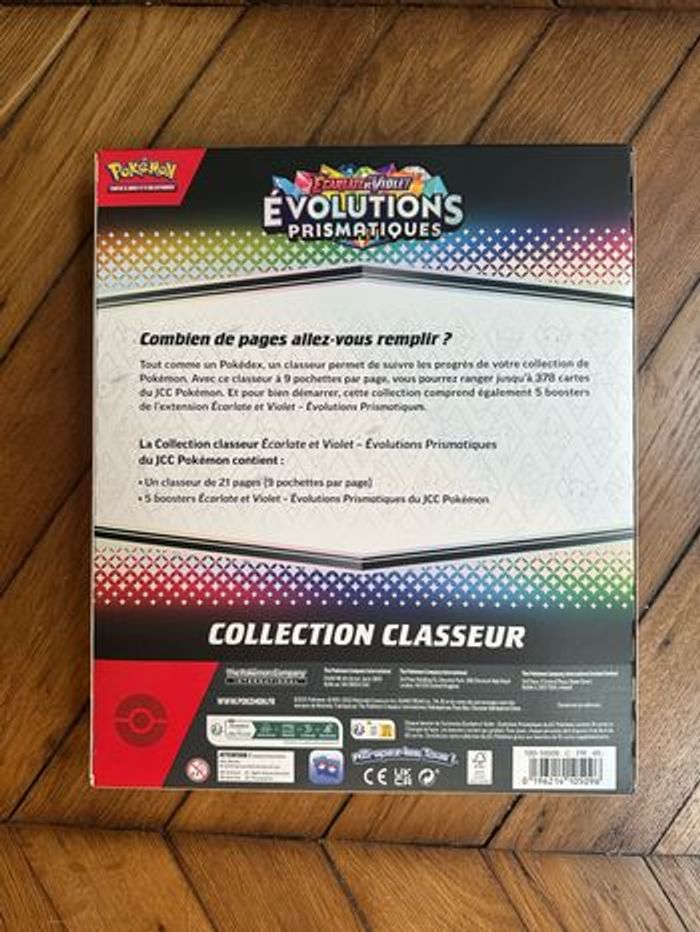Pokémon Coffret Classeur Évolution Prismatique 8.5 - photo numéro 2