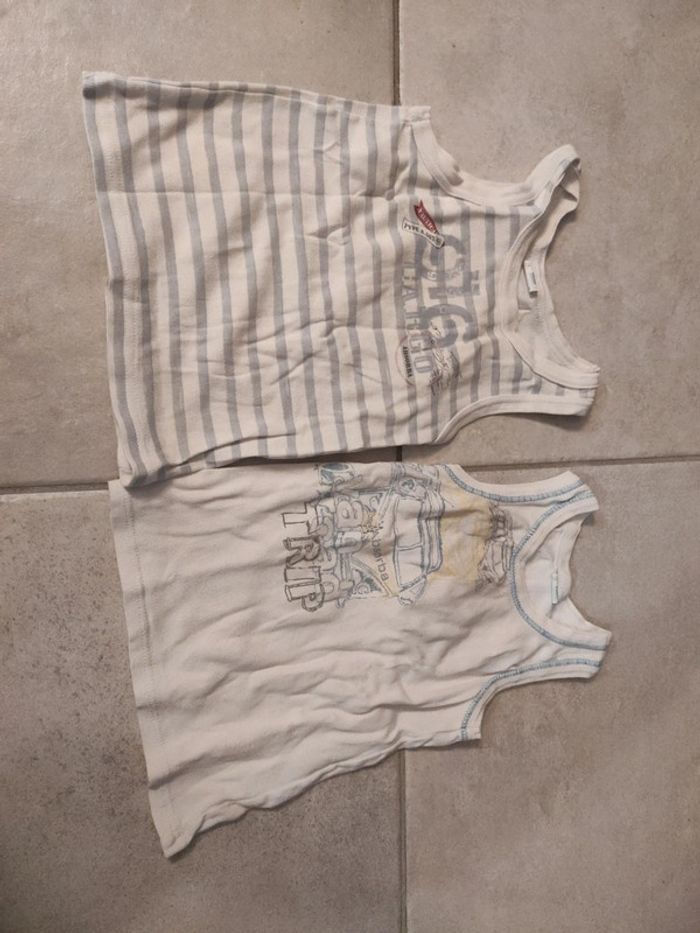 Maillots de corps débardeurs absorba 4 ans