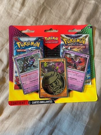 Duo pack Pokémon Mars 2025 - EV01 écarlates et violet + EB09 stars étincelantes
