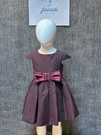 Noël: magnifique, robe de fête Jacadi en trois ans, ref, 5414