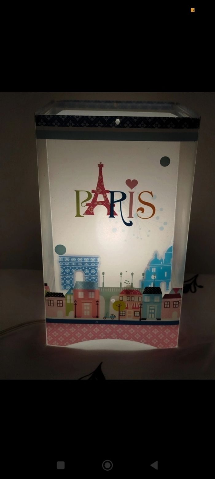 Lampe à poser thème Paris - photo numéro 3