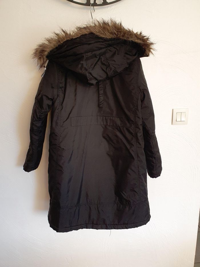 Doudoune longue noir myc 12 ans - photo numéro 5