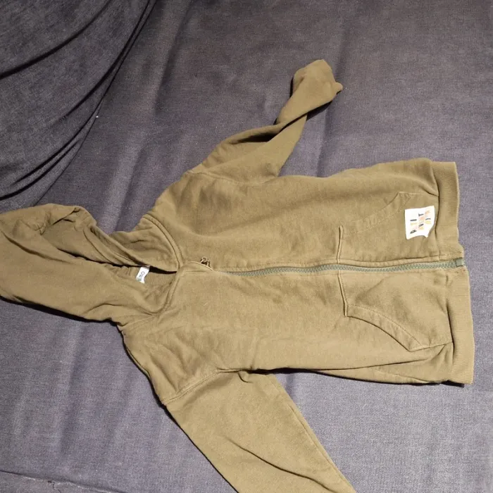 2 sweats kaki et noir taille 3 ans - photo numéro 3