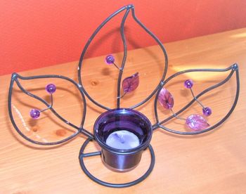 Photophore "Idée Déco"