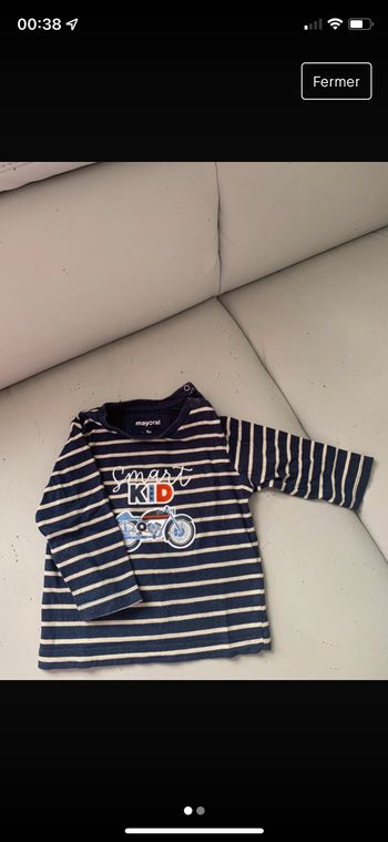 Tee shirt manches longues