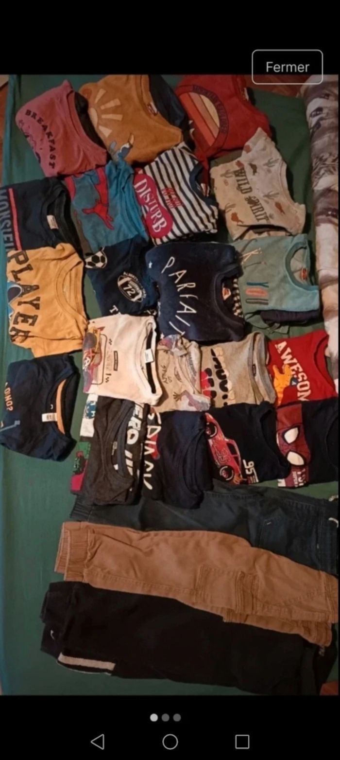 Vêtements garçon 4 ans