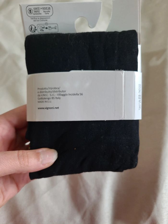 Collant Vignoni, noir opaque S/M, neuf - photo numéro 3