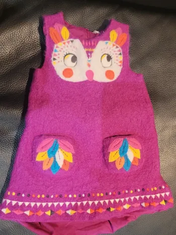 Robe laine bouillie du pareil au même