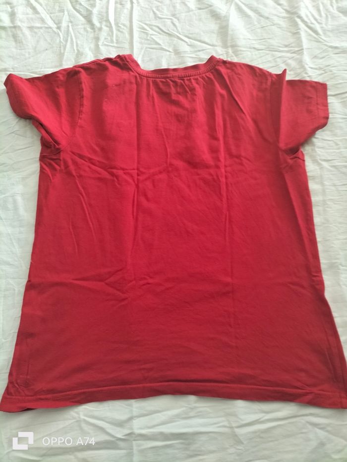 Garçon 12 ans 🩷 T-shirt Orchestra rouge - photo numéro 4