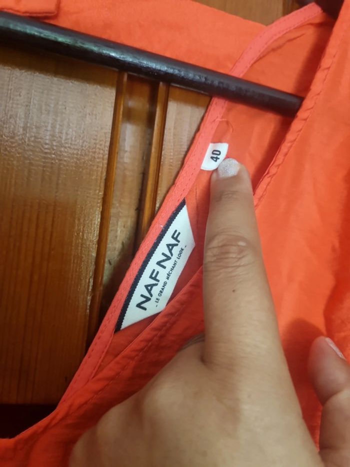 Robe corail Naf Naf - photo numéro 2
