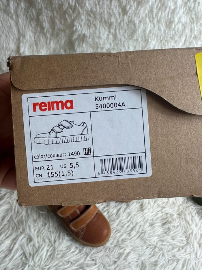 Paire de chaussures marron Reima Kummi taille 21 - photo numéro 4