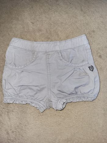 Short fille 9-12 mois