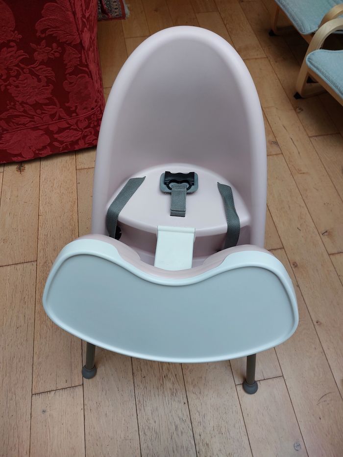 Chaise haute BabyBjorn rose - photo numéro 2