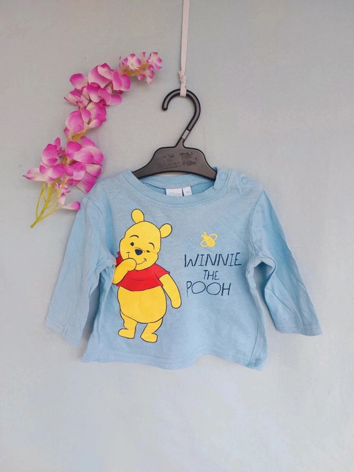 Tee-shirts manches longues Winnie Disney Baby 9 mois