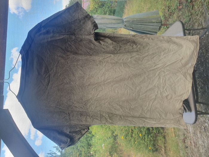 T-shirt Hollister dégradé noir beige · taille S - photo numéro 4