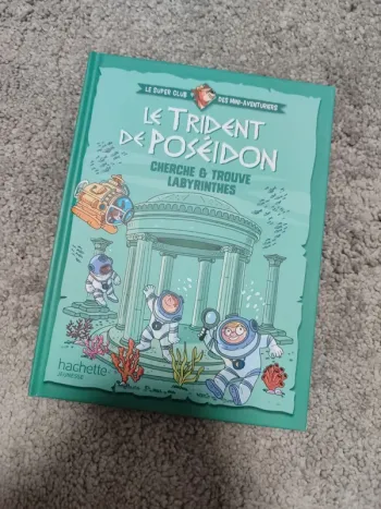 Livre macdo Le trident de Poséidon