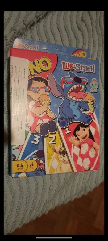 Uno Lilo & Stitch neuf et dans l'emballage d'origine