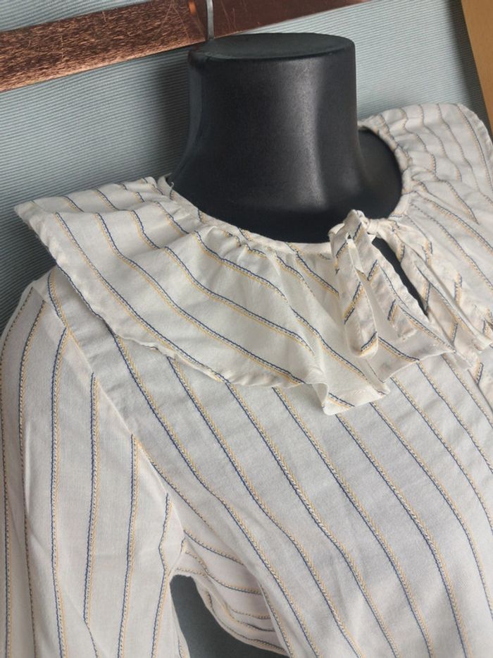 Balzac blouse T 36/38 en tbe - photo numéro 3