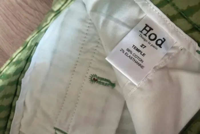 Hod Modèle temple pantalon neuf été taille US, 27 - photo numéro 7