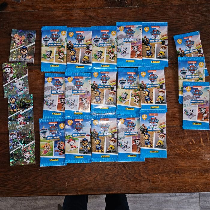 Pat patrouille lot paquets cartes panini - photo numéro 3