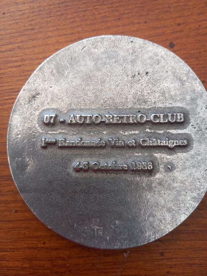 Médaille en etain - photo numéro 3