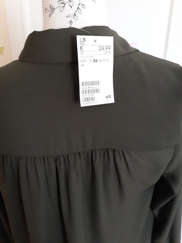 🎀 Chemisier H&M neuf avec étiquette taille 36 - photo numéro 4