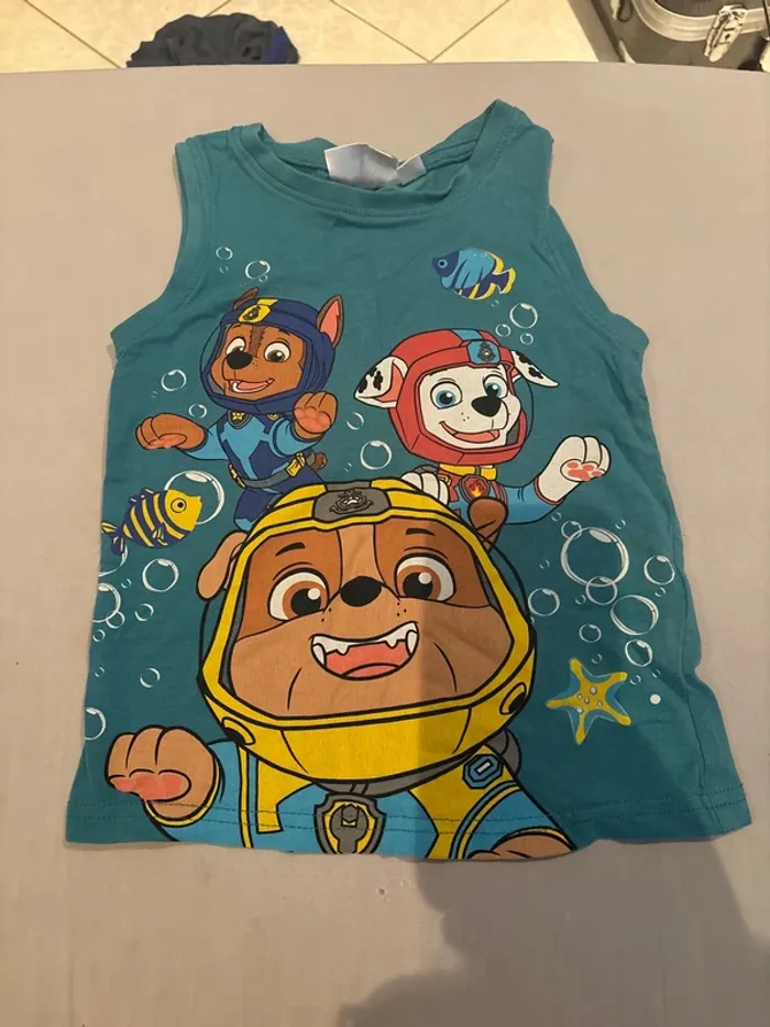 Débardeur paw patrol