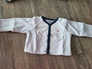 Gilet pyjama petit bateau