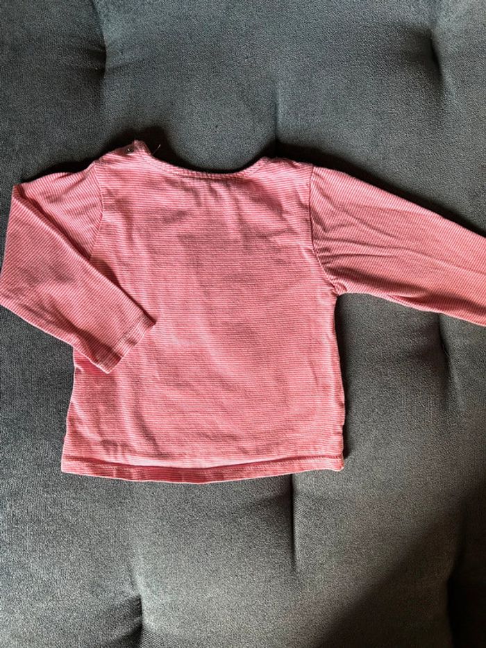 Très joli tee shirt obaibi 12 mois - photo numéro 5