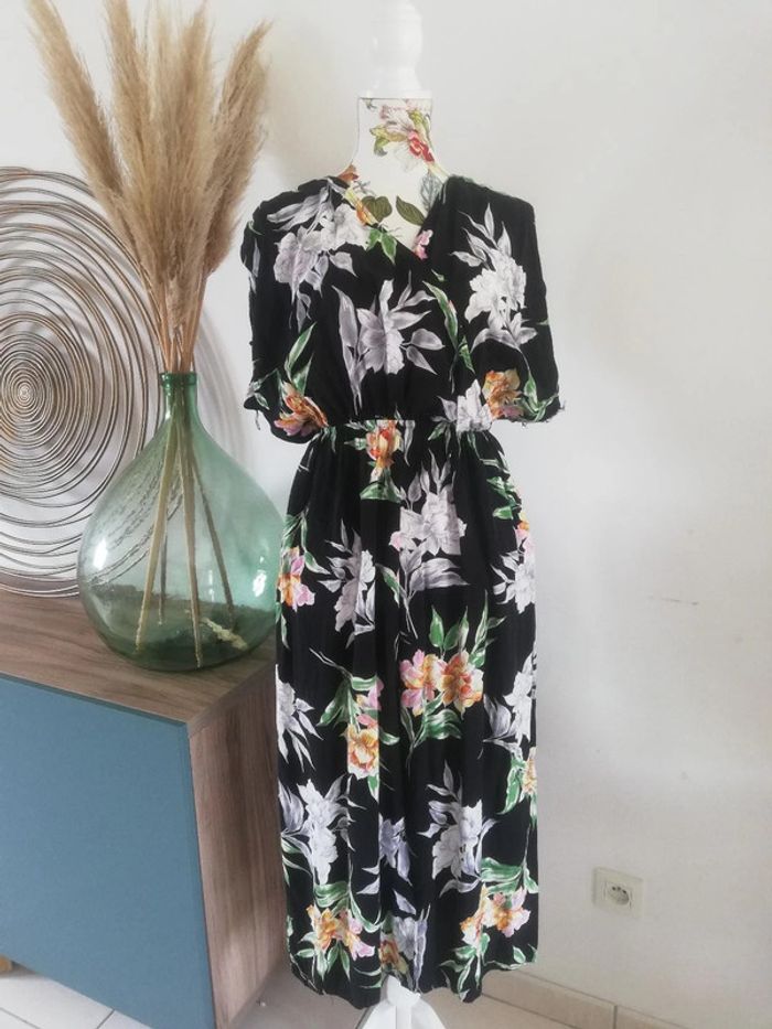 Combinaison fleurie T40