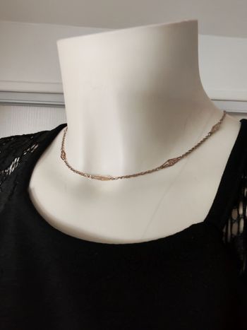 Chaîne dorée fantaisie vintage Daxon made in Korea