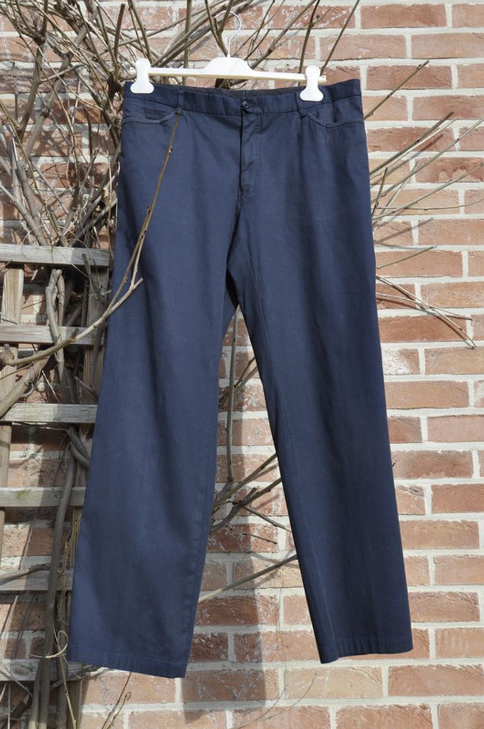 Pantalon classique marine taille 52 it/44-46 fr