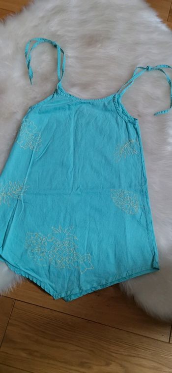 Petite Robe d'été en lin & cotton | 5 ans