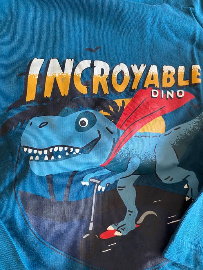 Pyjama déguisement 3/4 ans Sergent major T-Rex - photo numéro 4