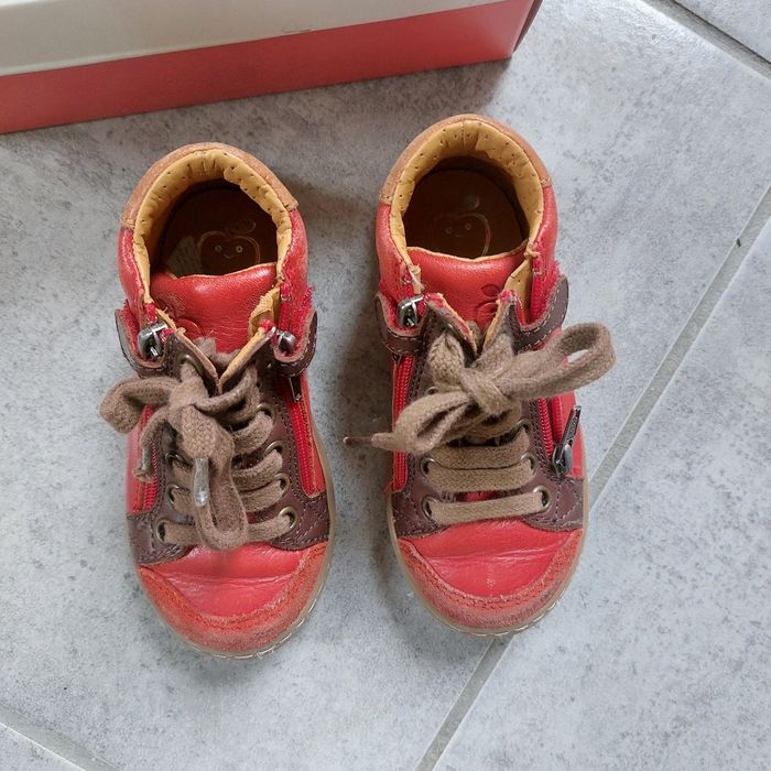 Chaussures shoopom rouge pointure 24 - photo numéro 5