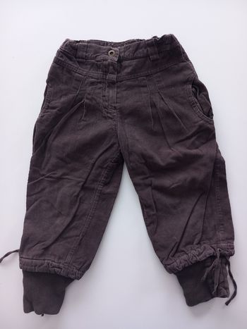 Pantalon en velours