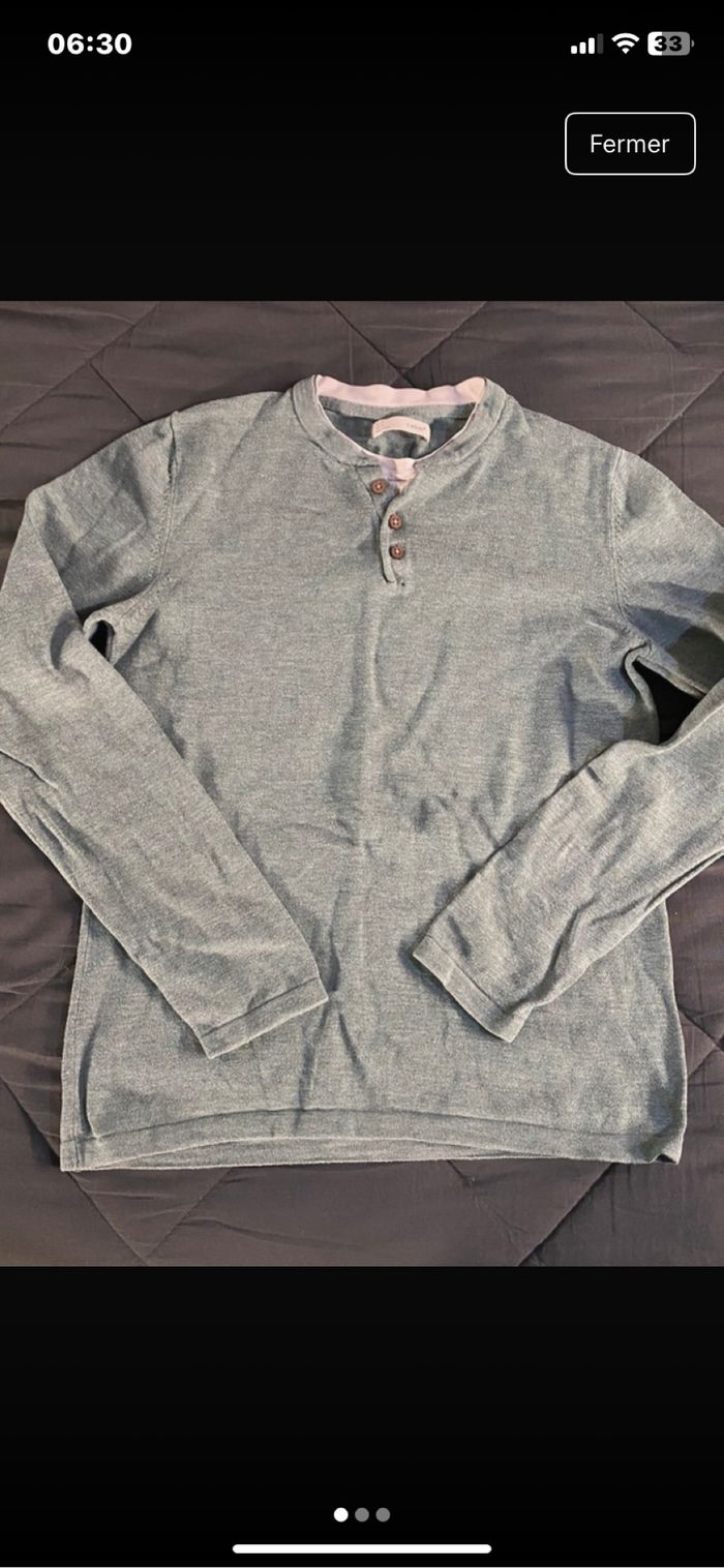 Lot de 2 vêtements homme bleu taille unique et s