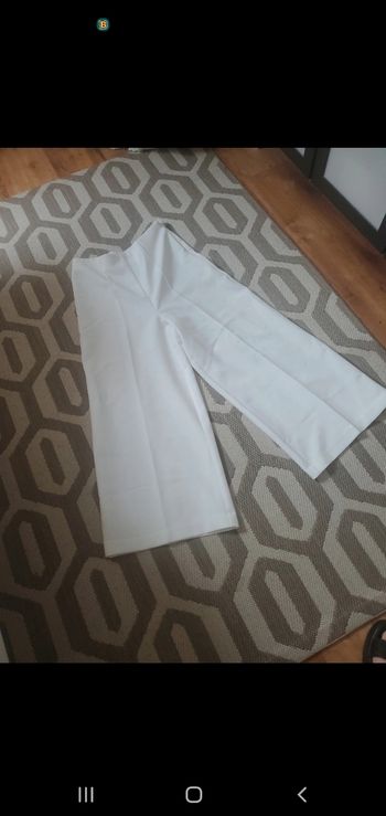 Pantalon  large blanc