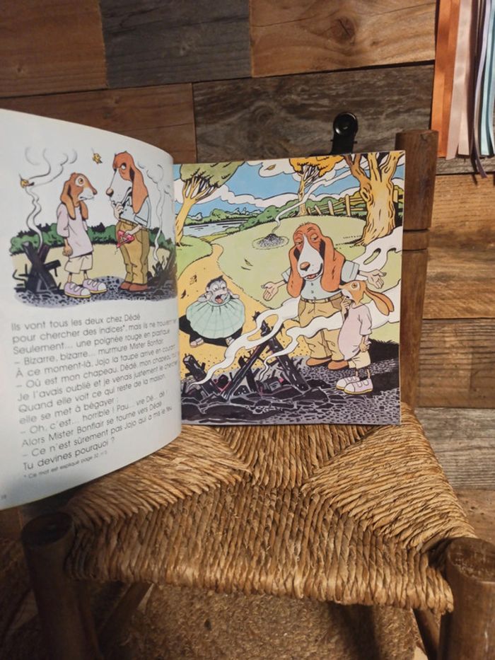 Livre revue les belles histoires Une nouvelle enquête de mister bonflair tbe - photo numéro 4