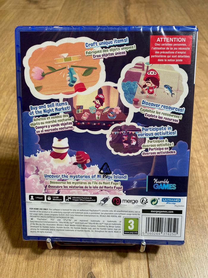 Mineko’s night market - PS5 - jeu neuf sous blister - photo numéro 2
