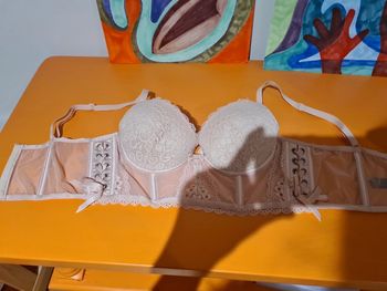 Soutien gorge rose pâle