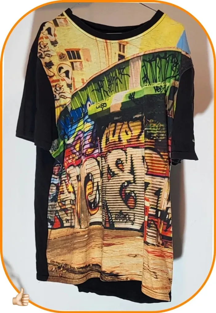 T-shirt Airness - Taille L - Street Art Unique - photo numéro 3