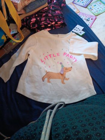 Haut 12 mois tex pas de vinted go