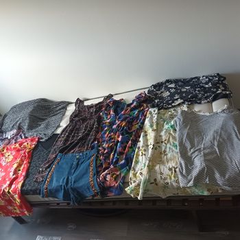 Lot 10 vêtements taille XS(34) comme neuf