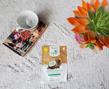 Masque huile de coco