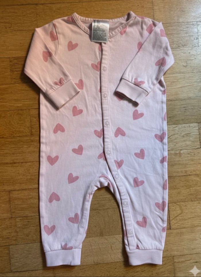 💖 Lot de 4 Pyjamas/Grenouillères H&M - Taille 4 à 6 Mois - photo numéro 4