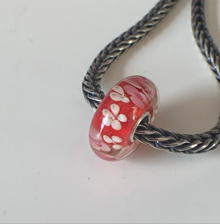 Charm verre Murano et argent - photo numéro 4